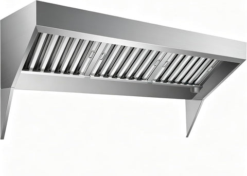Jojoka Commercial Exhaust Hood, 7FT Food Truck Hood Exhaust