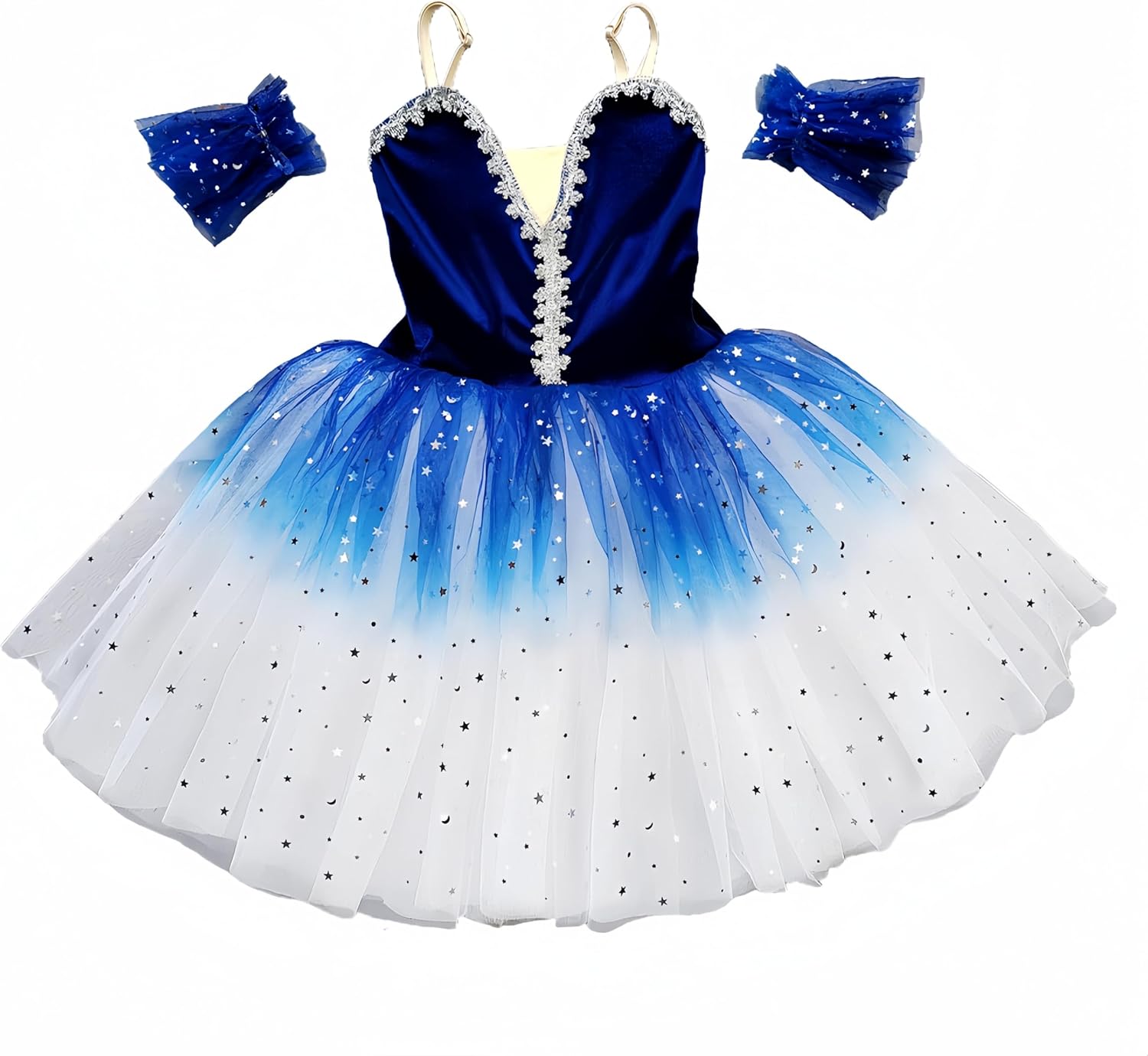 Children's Ballet Skirt, Girls' Dance Dress, Tight Gauze Skirt, Ballet Dancer Costume, Stage Collective Performance Costume