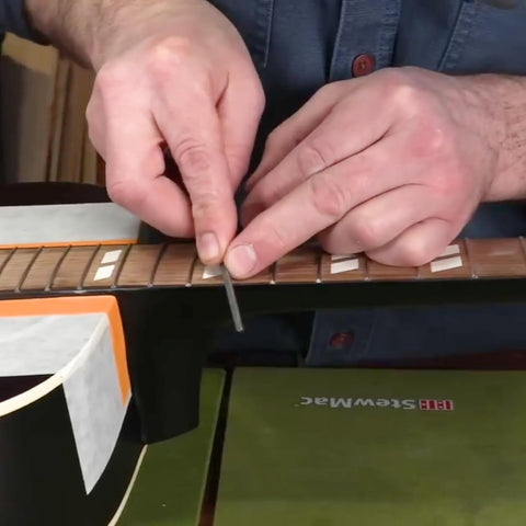 StewMac Fret End Dressing File for Sharp Guitar Frets