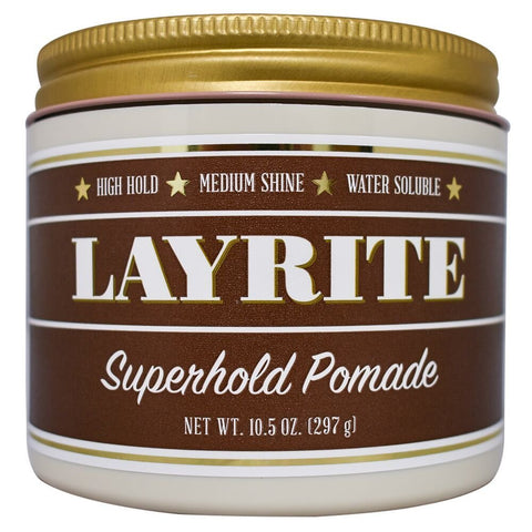 Layrite Superhold Pomade, 10.5 oz