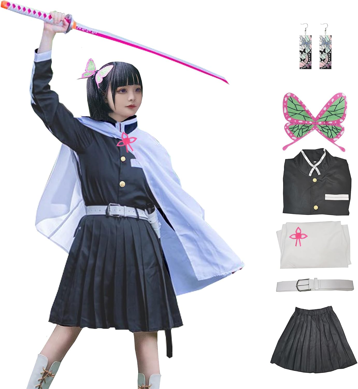 Cosplay Costumes Adult Robe Women's Anime Halloween Kimono Outfit