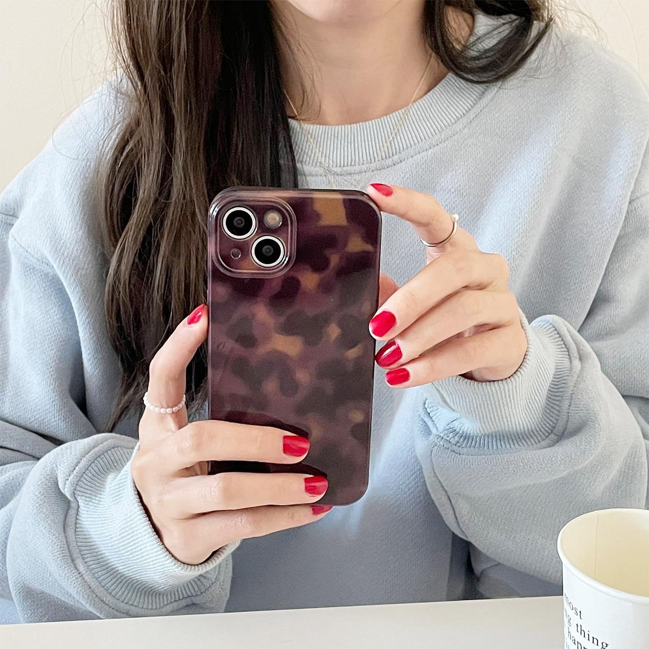 Cute Phone Case for iPhone 15 Case Cheetah Leopard Print