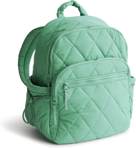 Vera Bradley Women's Featherweight Bancroft Backpack, Beryl Green, One Size