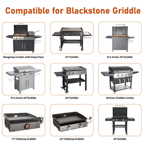 Grease Cup Liners Compatible with Blackstone Griddle 5017 - Griddle Accessories, Disposable Grill Tray, Aluminum Foil Drip Pan Grease Catcher Cup Liner for 17, 22, 28, 36 Inch (30 Pack)