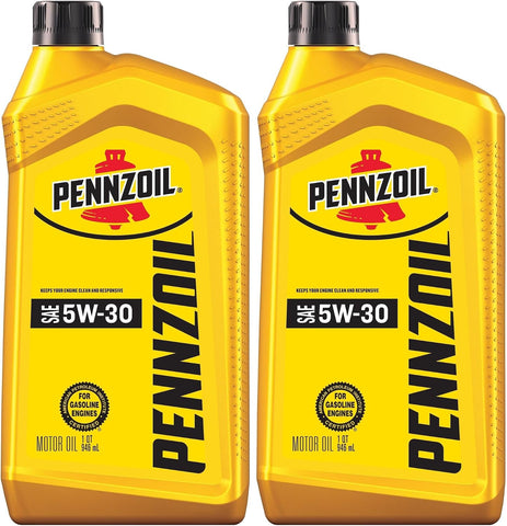 Pennzoil 10W-40 Motor Oil, 1 Quart (6 Pack)
