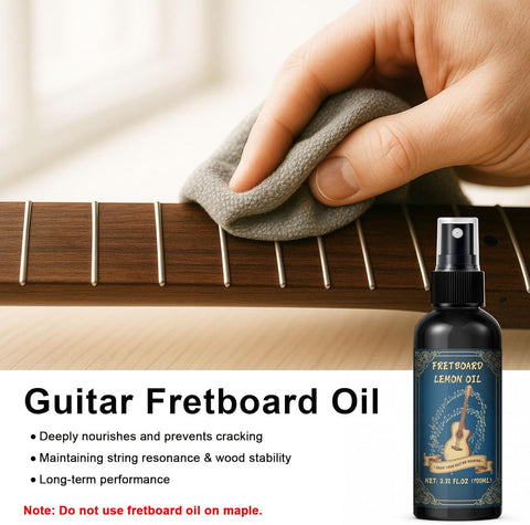 1DFAUL 9pcs Guitar Cleaning Maintenance Kit, Deep Cleaning & Restores Shine