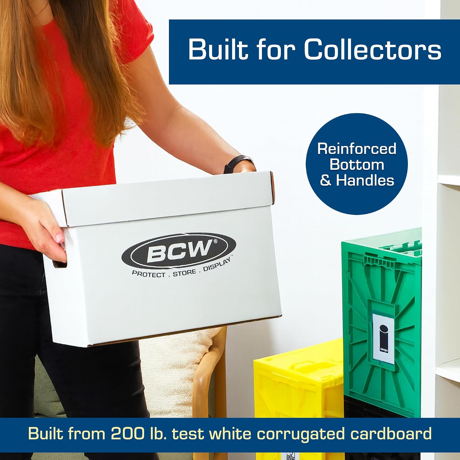 BCW Comic Book Short Boxes, 10 Pack, 150-175 Capacity
