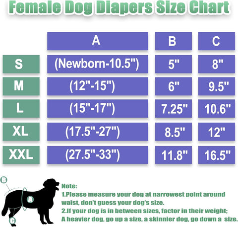 wegreeco Washable Female Dog Diapers Highly Absorbent Reusable Diapers for Dog in Heat Period, 3 Pack (Abstract Geometrical Purple, X-Large)
