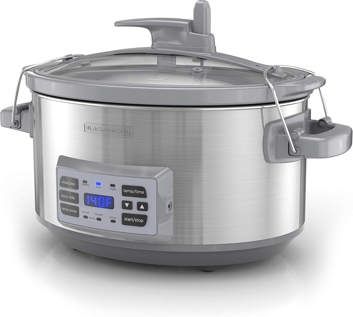BLACK+DECKER 7-Quart Digital Slow Cooker with Sous Vide