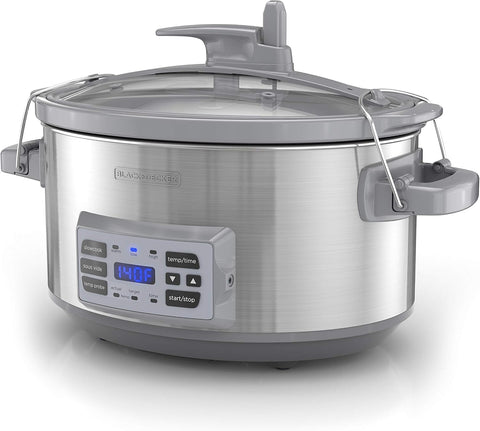 BLACK+DECKER 7-Quart Digital Slow Cooker with Sous Vide