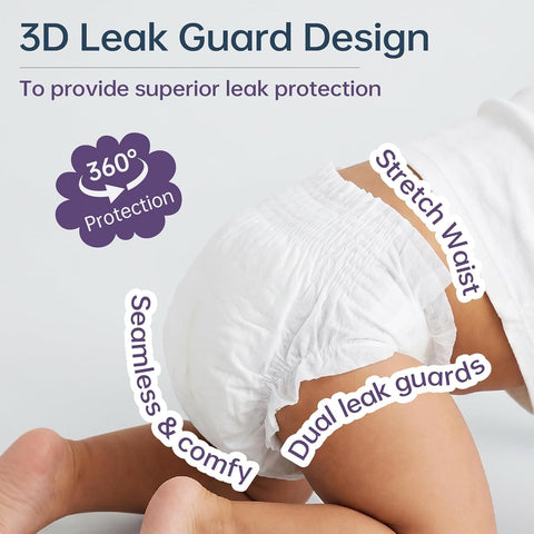 Trial Pack Baby Diapers - DRYPER Size 4 Diapers (22-33 lbs), 23 Count, Hypoallergenic Disposable Diaper, Ultra-Soft & Thin, with Wetness Indicator, Oeko-TEX Standard 100