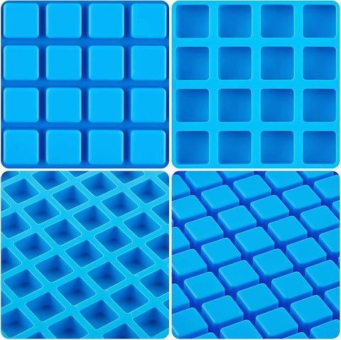 JOERSH Square Candy Molds, 252 Cavities, 2Pcs