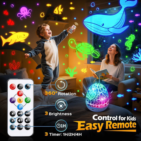 Truck Toy for Boys,6 Films+15 Sounds Construction Excavator Light Projector