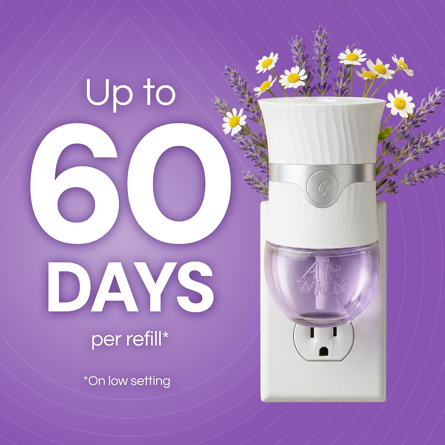 Air Wick Plug In Refills, Lavender & Chamomile, Essential Oils,10 count