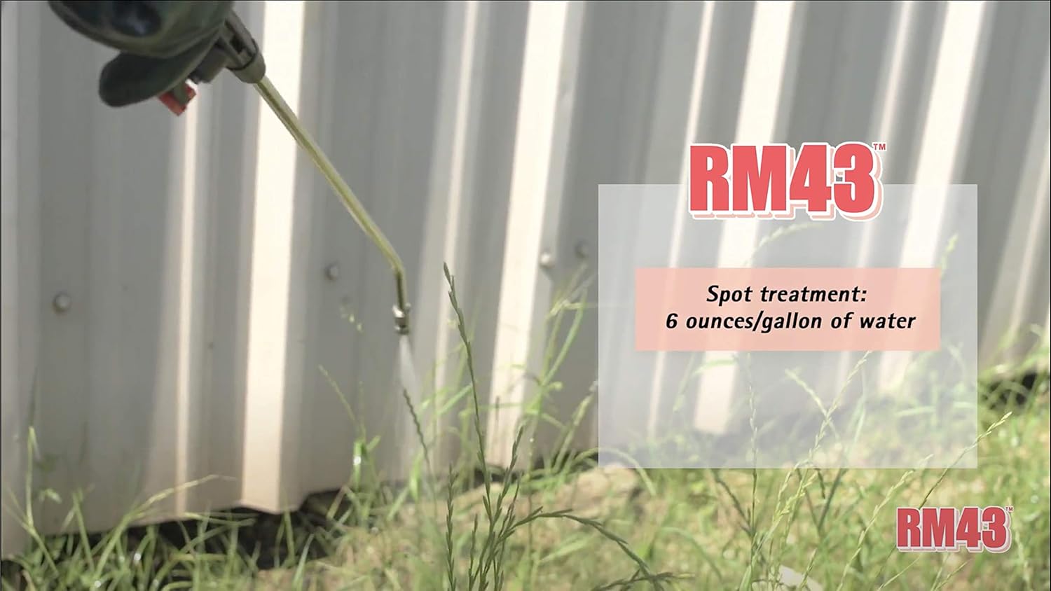 RM43 Concentrated Extended Control Weed Killer