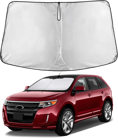 EcoNour Windshield Sunshade Compatible for Ford Edge 2007-2012 2013 2014