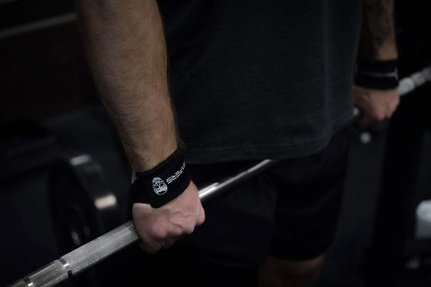 Gymreapers Lifting Wrist Straps for Weightlifting, Bodybuilding, Powerlifting, Strength Training, & Deadlifts - Padded Neoprene with 18" Cotton