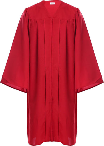 Unisex Adult Matte Graduation Cap and Gown Tassel Set