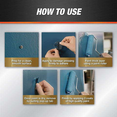 DAP Eclipse Rapid Wall Repair Patch, 2 in, 4 Pack (7079809161)