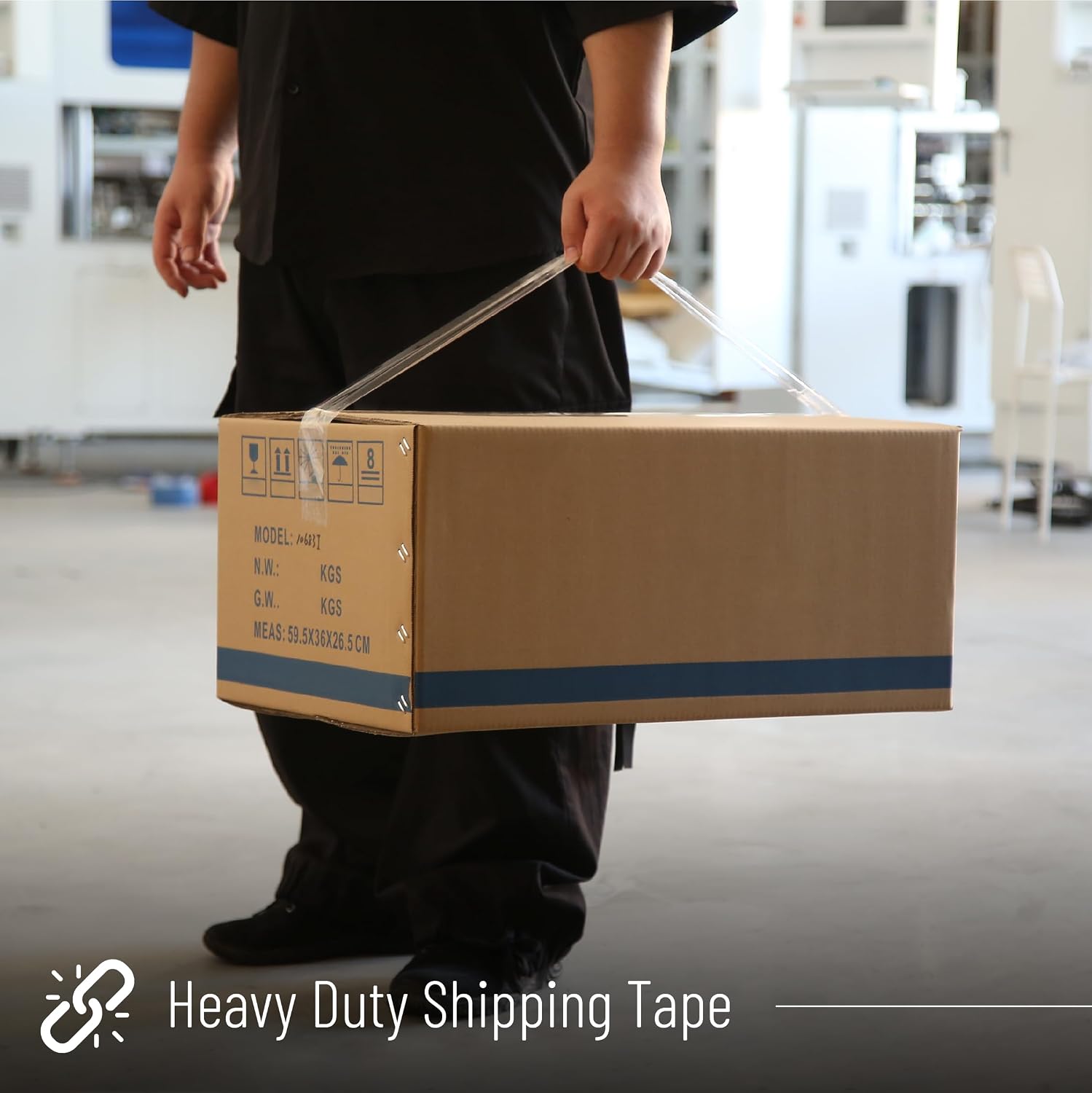 Mr. Pen- Packing Tape, 6 Pack, 2.7mil, 2' Wide, 60 Yards, Clear