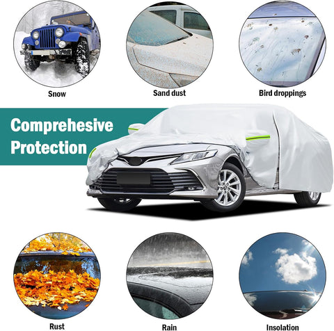 Car Cover Custom Fit for Toyota Camry 1996-2026, for Honda Accord 2001-2026