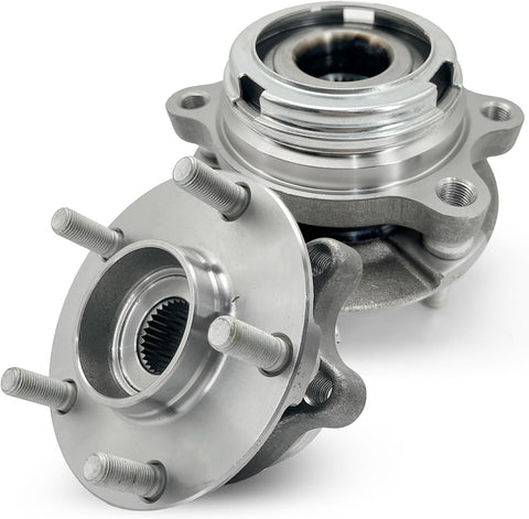 Pair 513294 Front Wheel Bearing Hub Assembly Compatible with Nissan Altima 2007 2008 2009 2010 2011 2012 (Fits 2.5L 4-Cylinder Models Only), for 2013 Altima 2.5L Coupe Only, 5 Lug w/Encoder ABS