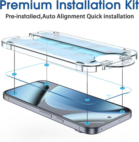 amFilm OneTouch for Google Pixel 10 Pro/Pixel 10 [6.3''] Screen Protector
