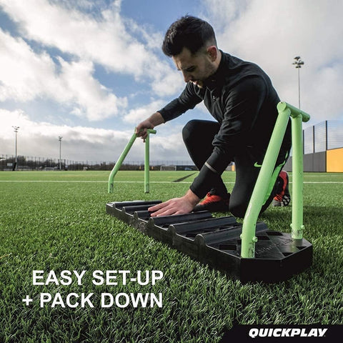 QUICKPLAY Replay Station Soccer Rebounder Board - 4-in-1 Passing Trainer