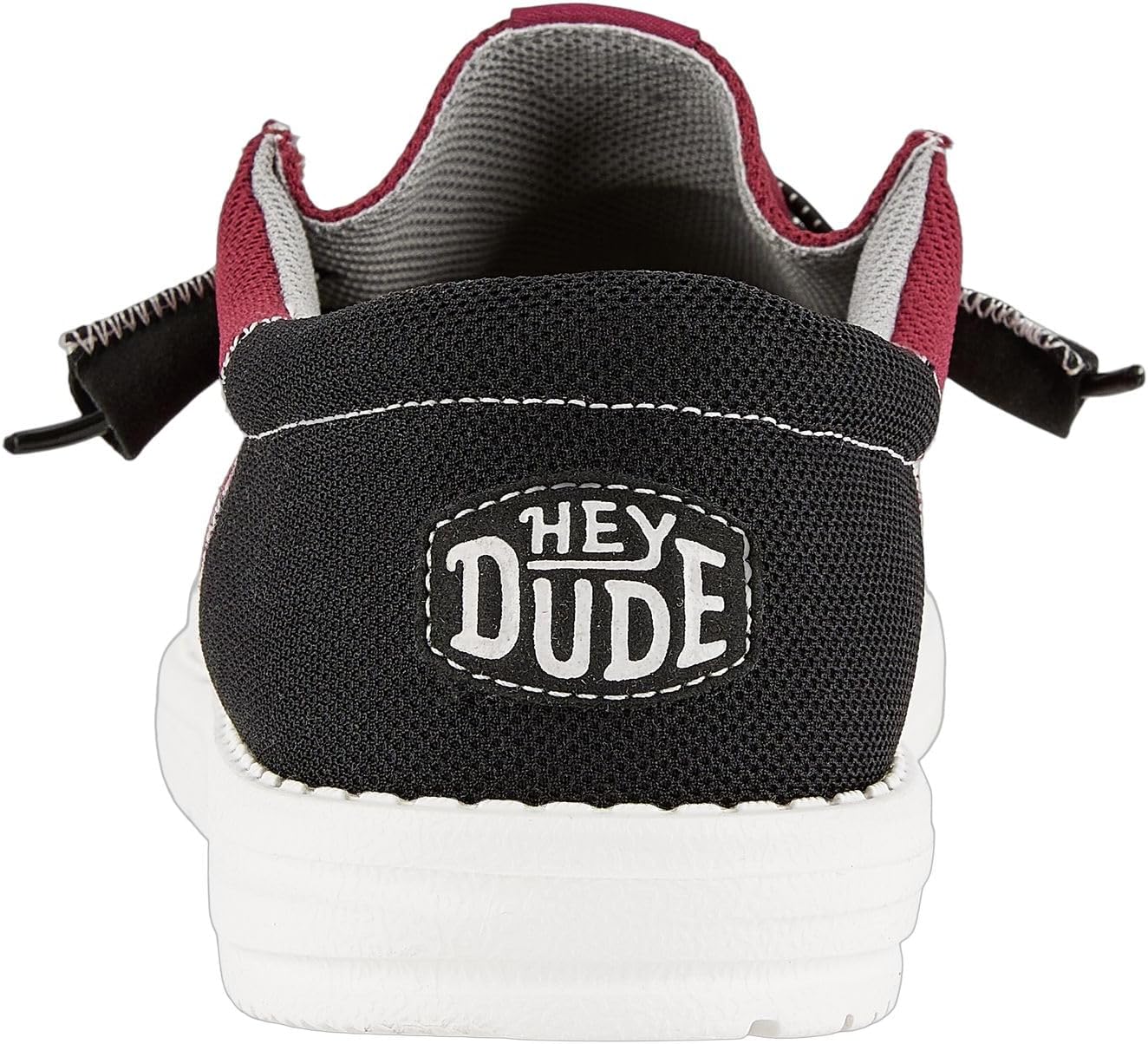 HEYDUDE Men's Wally Tri Slip On Loafer | College Team Logo