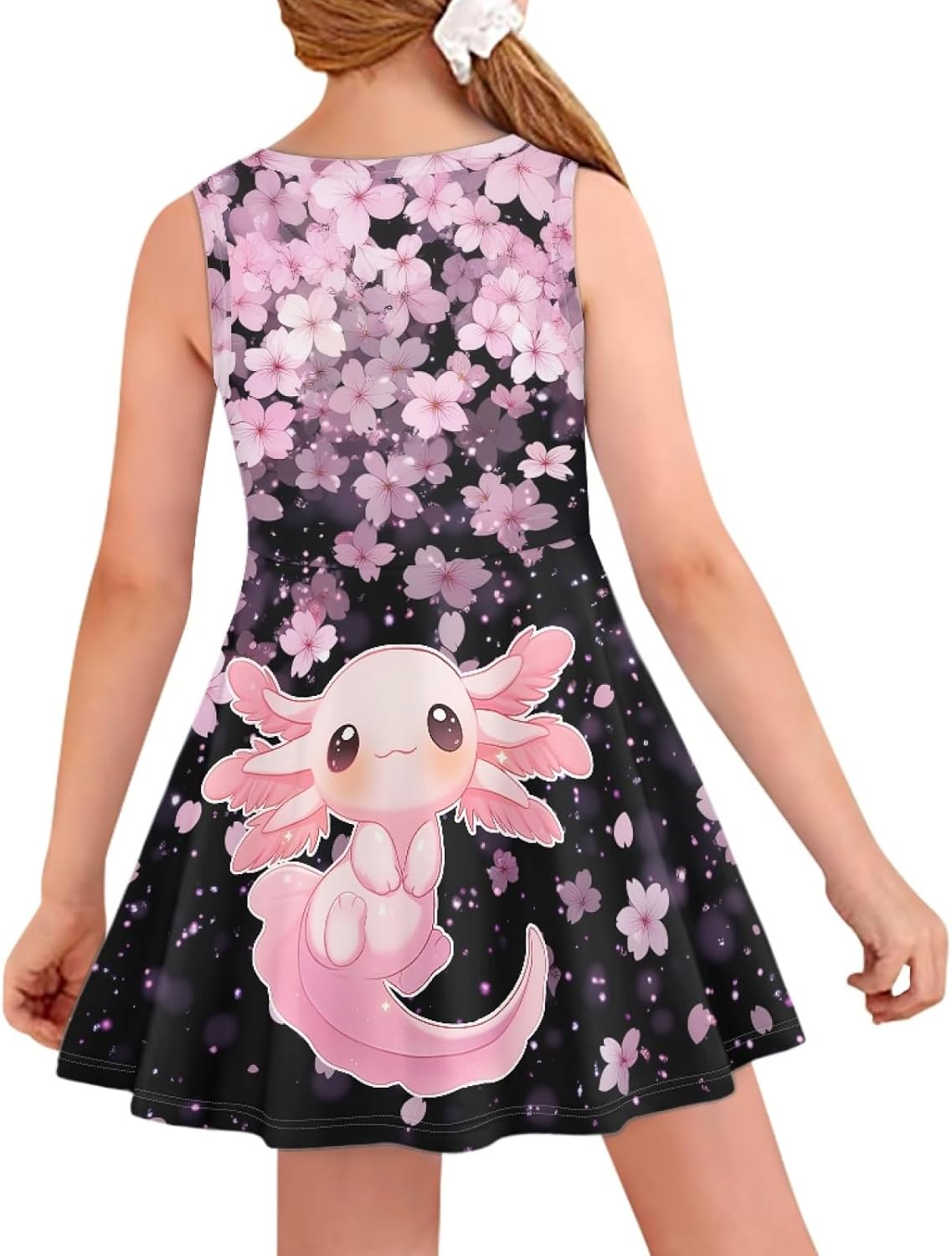 Kids Casual Dress for Girls Cute Outfits Sleeveless Clothes Size 3-16
