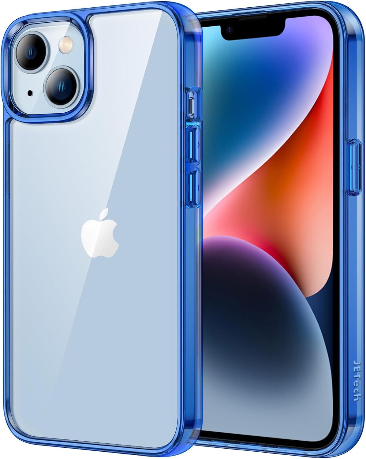 JETech Case for iPhone 14, Anti-Yellowing, Blue