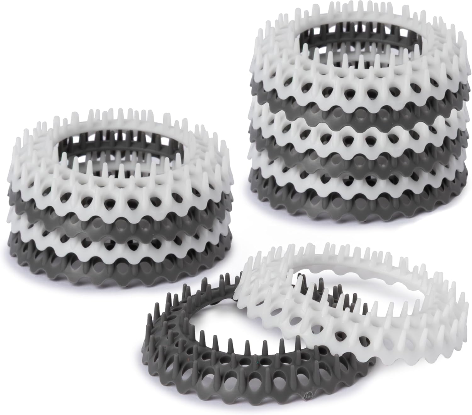 Evriholder Mesh Sink Drain Catcher, Secure Fit Strainer Prevents Clogging from Food and Hair, Stainless Steel, Ideal for Kitchen, Laundry and Disposals, 4.5-Inch, 2 Pack
