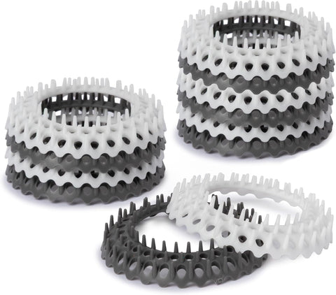 Evriholder Mesh Sink Drain Catcher, Secure Fit Strainer Prevents Clogging from Food and Hair, Stainless Steel, Ideal for Kitchen, Laundry and Disposals, 4.5-Inch, 2 Pack