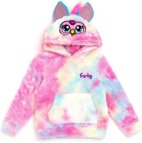 Furby Girls' Cosplay Fleece Hoodie Toddler to Big Kid