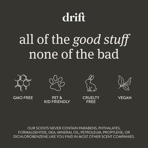 Drift Car Air Freshener - The Original Wood Air Freshener - Car Odor Eliminator - Long Lasting Scent - Metal Clip - Essential Oils - Clean Ingredients - Variety 3 Pack Refill - NO CLIP INCLUDED