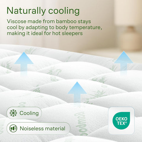 Niagara Sleep Solution Queen Ultra Soft Mattress Topper — Back Pain Relief