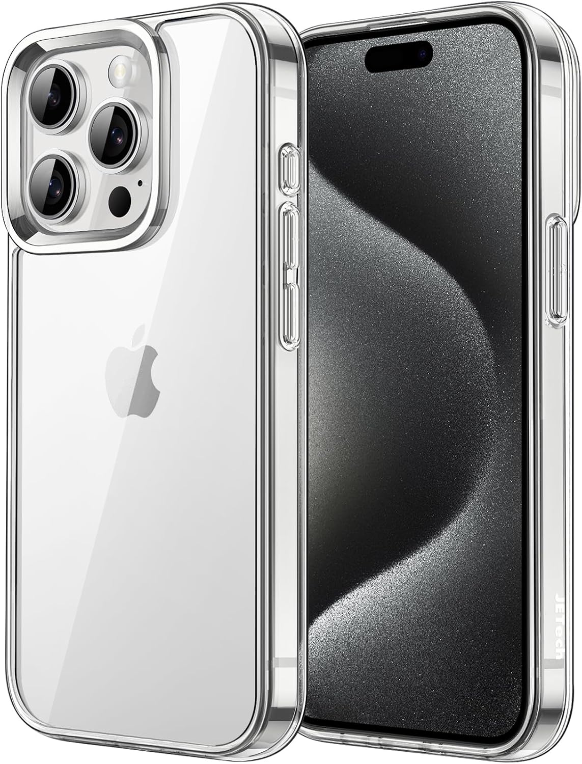 JETech Case for iPhone 15 Pro Max, Anti-Yellowing, Clear