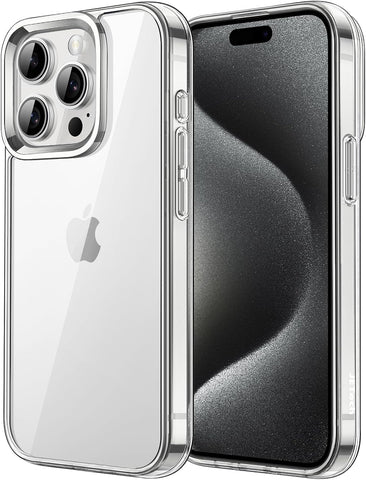 JETech Case for iPhone 15 Pro Max, Anti-Yellowing, Clear