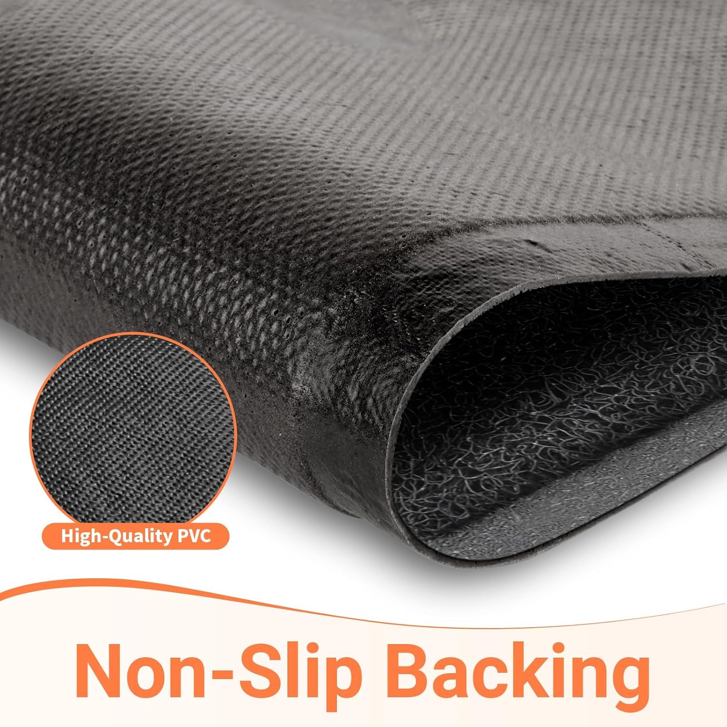 StepLively Door Mat Indoor Outdoor Welcome Mat for Entrance, 30x17.5in Grey