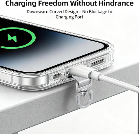 Yojaro 360° Rotating Stainless Steel Phone Tether Tab (3-Pack) - Universal for iPhone & Other Phones (Fits Wristbands/Necklaces/Crossbody Straps)