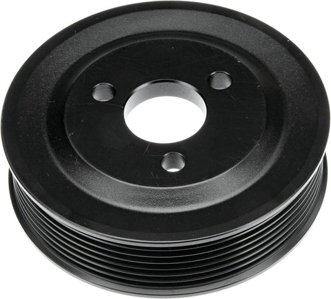 URO Parts 32427553955PRM Power Steering Pump Pulley, Aluminum vs Plastic OEM