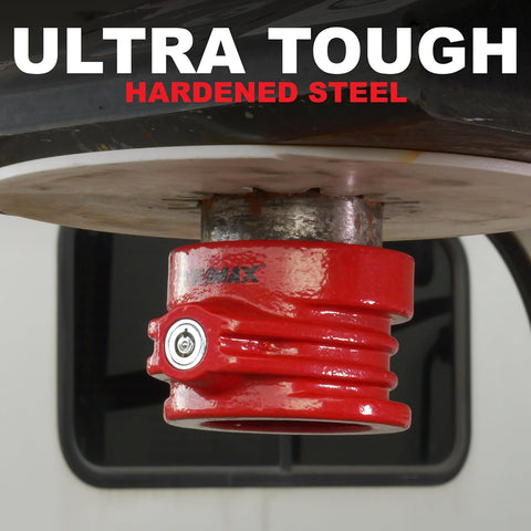 TRIMAX TFW80HD 5th Wheel King Pin Lock, Red