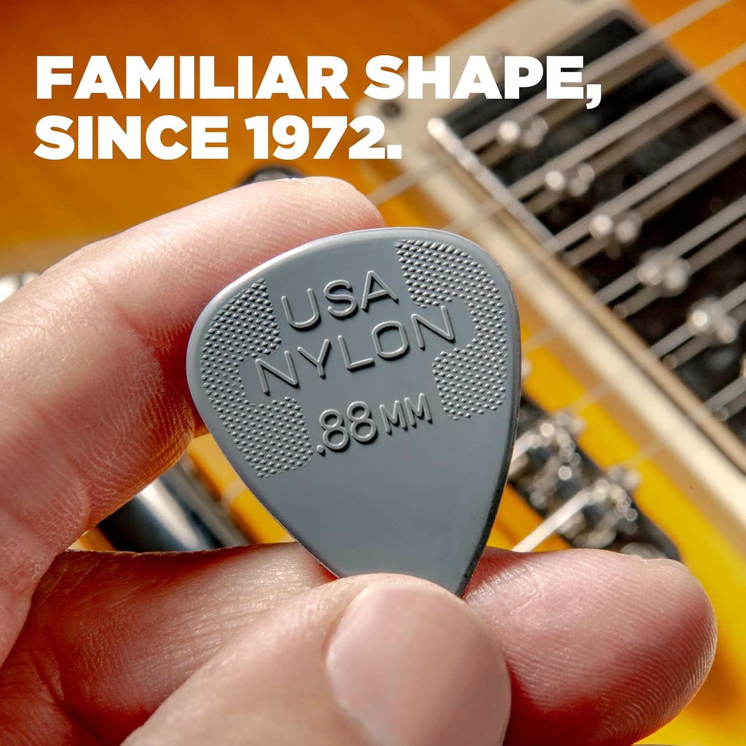 Jim Dunlop Nylon Standard Pick .73MM - 12 Pack