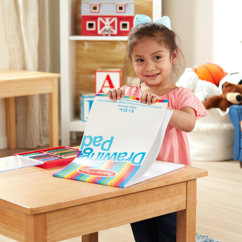 Melissa & Doug Drawing Pad (9 x 12 inches) with 50 Sheets of White Bond Paper