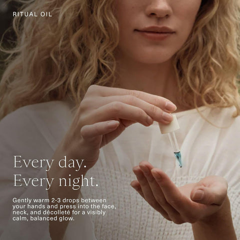 Oak Essentials Ritual Oil, Blue Tansy Hydrating Face Oil, 1 fl oz