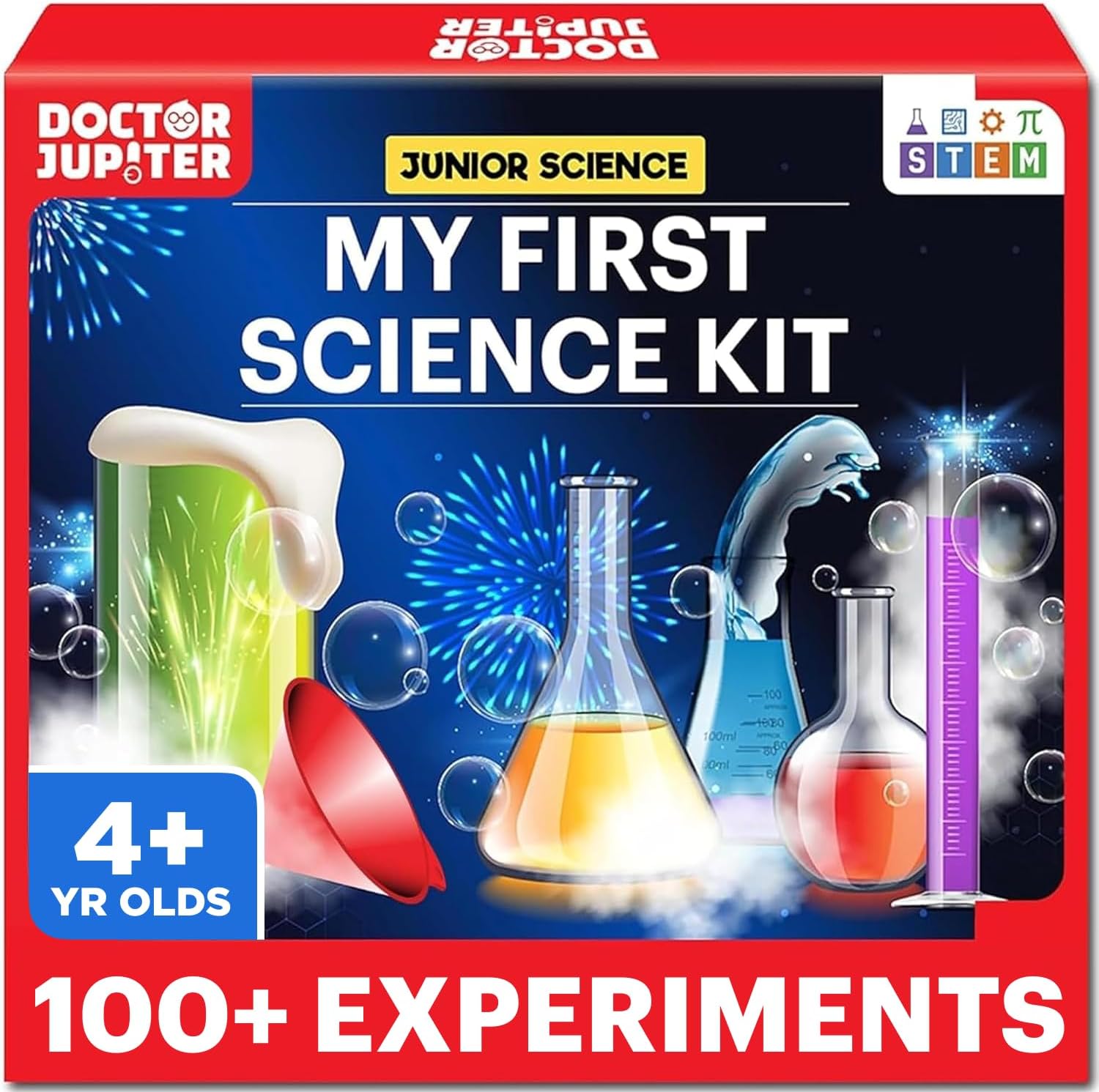 Doctor Jupiter My First Science Experiments Kit for Kids Ages 4+