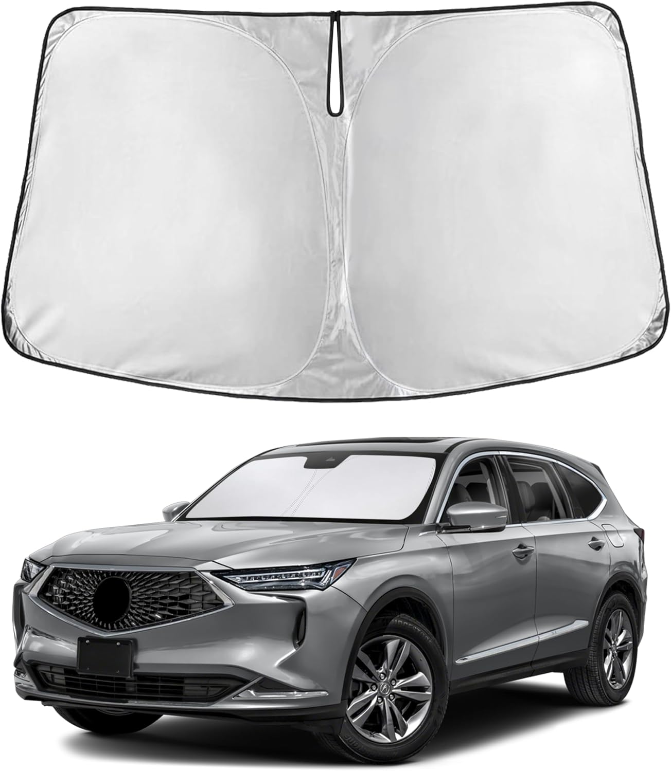 EcoNour Windshield Sunshade Compatible for Acura MDX 2021-2024 2025 2026