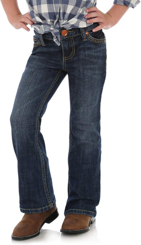 Wrangler Girls' Stretch Boot Cut Jean