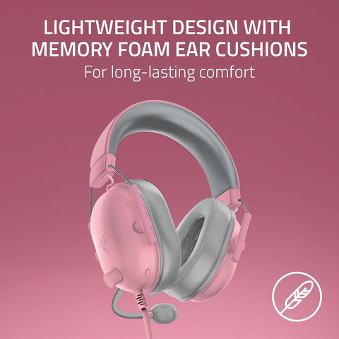 Razer BlackShark V2 X Wired Xbox Gaming Headset, Pink