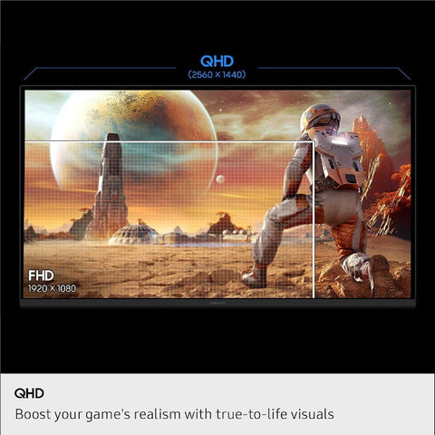 Samsung 27” Odyssey G5 (G50F) Series QHD Gaming Monitor